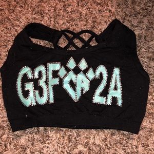 Cheer Athletics practice wear sports bra